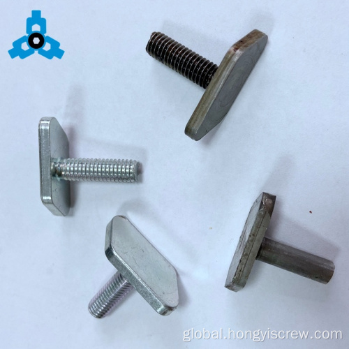 T Bolt Zinc Plated Hammer Head T-Shaped Bolts Zinc Plated Manufactory